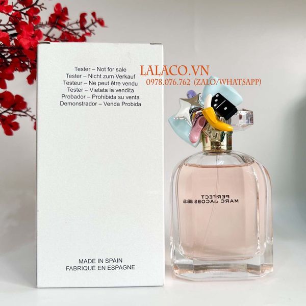 [Tester] Nước hoa Nữ Marc Jacobs Perfect EDP 100ml - Hương thơm tươi mát, ngọt ngào, tràn đầy năng lượng