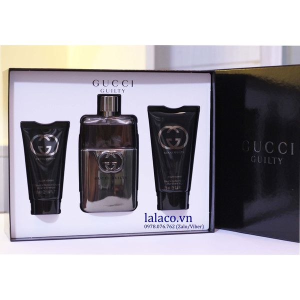 Bộ nước hoa GiftSet gucci guilty For Men