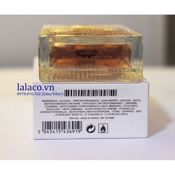 Nước hoa Nữ Burberry Brit Rhythm EDT 100ml