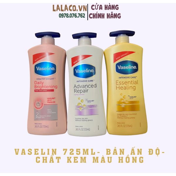 Sữa dưỡng thể trắng da Vaseline UV Lightening 725ml