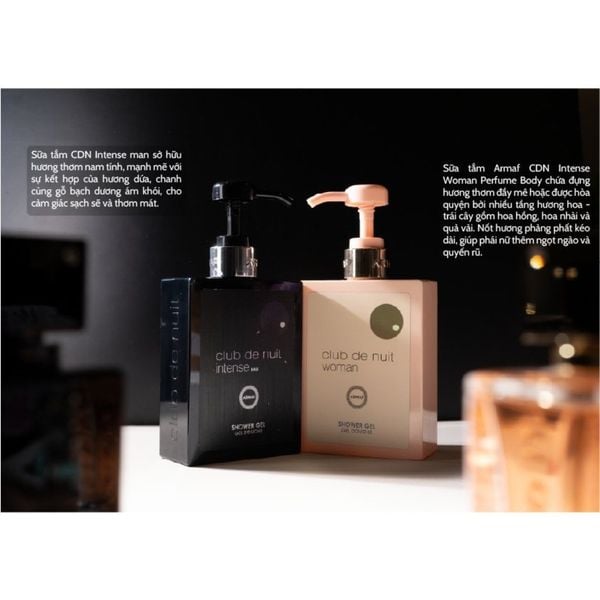 Sữa Tắm Hương Nước Hoa Nam Nữ Armaf Club De Nuit Shower Gel 360ml
