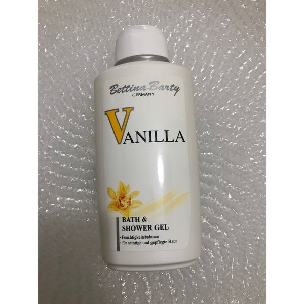 Sữa tắm hương nước hoa Vanilla Bettina Barty xuất xứ Đức chai 500ml dưỡng ẩm bảo vệ da