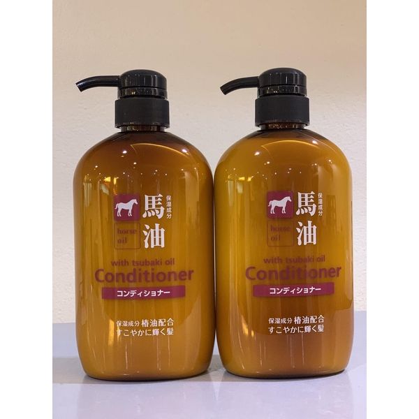 Dầu gội/xả mỡ ngựa horse oil 600ml Nhật Bản