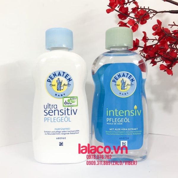 Tinh dầu Massage Penaten cho bé 200ml - Hàng Đức