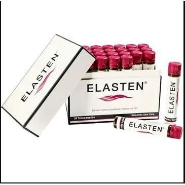[HÀNG CTY - 28 ống x 25ml - có tách lẻ ] Collagen Elasten Dưỡng Da Đức Giúp Da Căng Mịn, Chống Lão Hóa, Tóc Chắc Khỏe