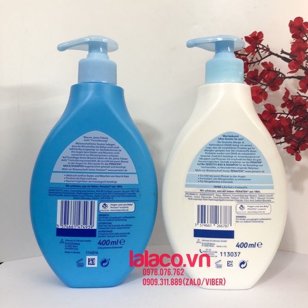 Sữa tắm gội Penaten chống cảm cúm cho bé 400ml - Đức