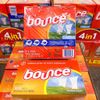 Hộp Giấy Thơm Quần Áo Bounce 160 tờ - renewing freshness của Mỹ, giấy thơm dùng cho máy sấy, ướp quần áo