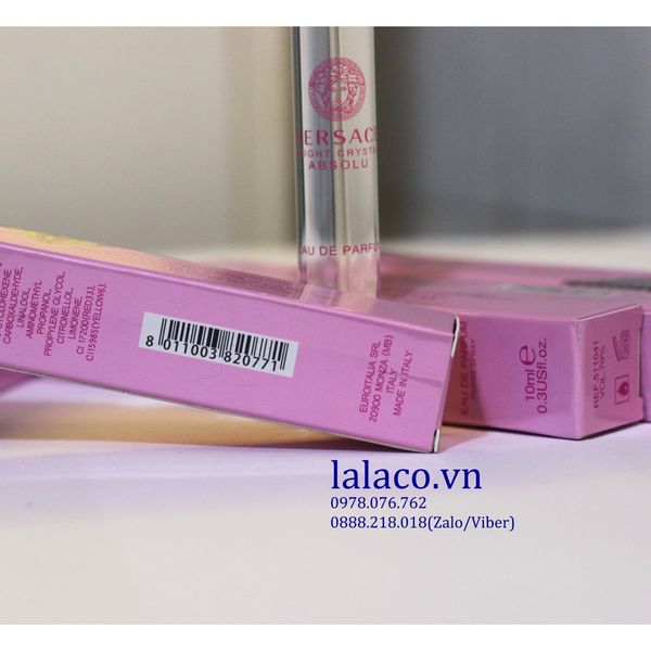 Nước hoa mini Versace Bright Crystal Absolu 10ml