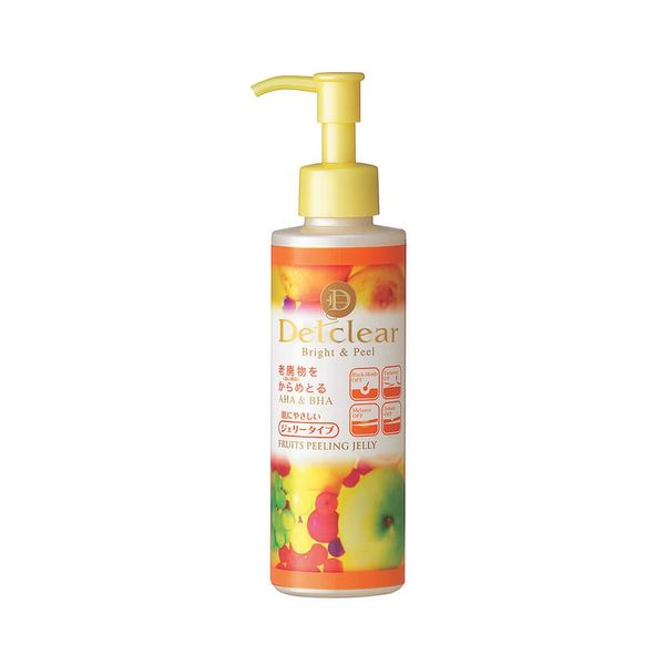 Tẩy Tế Bào Chết Meishoku Detclear Bright & Peel Fruit Peeling Jelly 180ml Nhật Bản