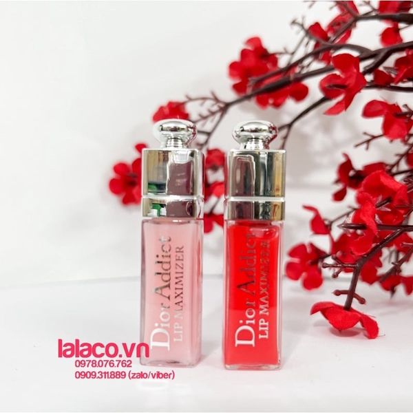 [ 2ml - Hàng auth ] Son Dưỡng Môi Dior Addict Lip Maximizer Mini - Hàng Pháp