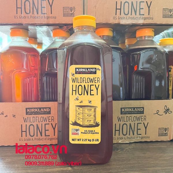 [Date 2023] Mật ong Kirkland Mỹ 2.27kg