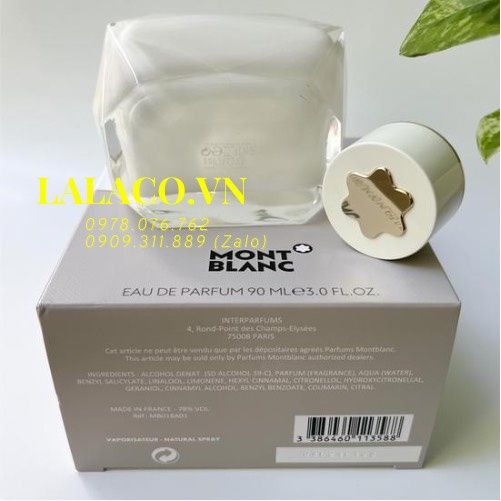 Nước Hoa Nữ MontBlanc Signature EDP For Women 90ml - phong cách Nữ tính, nhẹ nhàng, quyến rũ