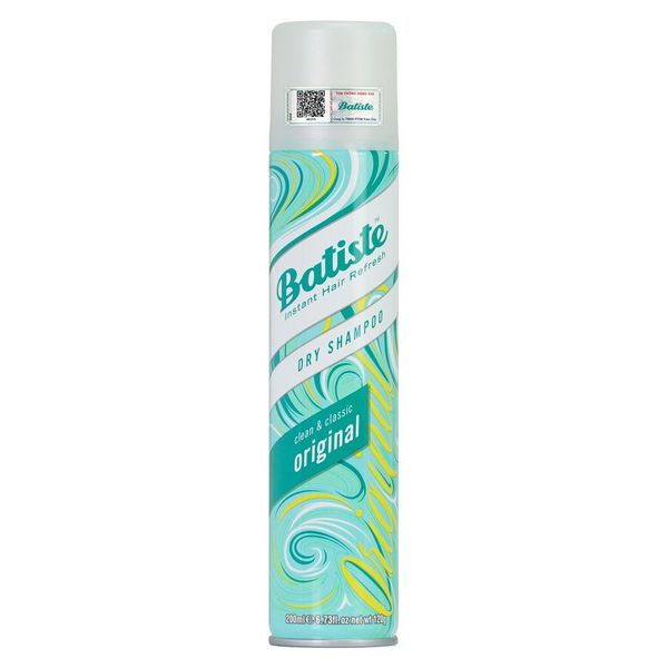 Dầu Gội Khô Batiste Dry Shampoo 200ml Hết Ngứa, Hết Bết Dính Tóc Bồng Bềnh Tức Thì