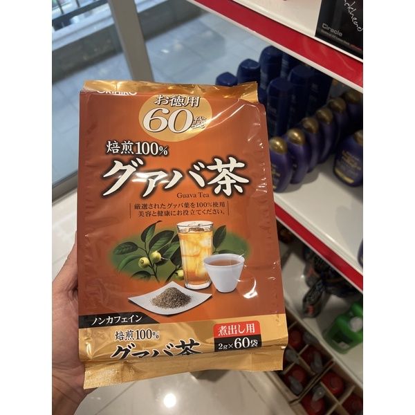 Trà Thảo Mộc ORIHIRO Gói 60 Túi Lọc | Diếp Cá, Ổi, Genpi, night Diet, Đỗ Đen | Hàng Nội Địa Nhật