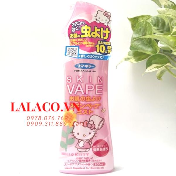 Xịt chống muỗi cho bé Skin Vape 200ml Nhật Bản