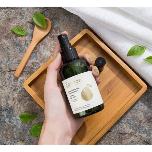 Nước Dưỡng Tóc Tinh Dầu Bưởi Cocoon Pomelo Hair Tonic Dung Tích 140ml/Chai