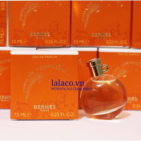 Nước hoa Mini Nữ Hermes L’Ambre des Merveilles 7.5ml