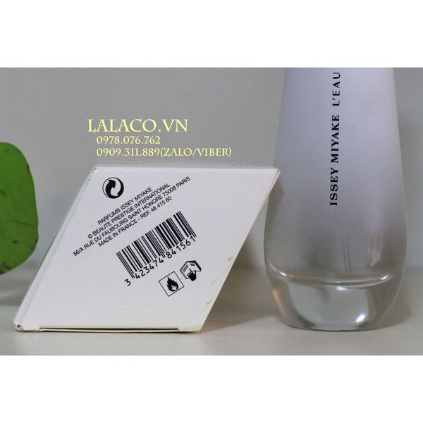 Nước Hoa Tester Issey Miyake L’Eau D’Issey Pure 90ml