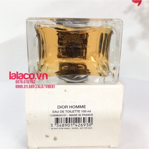 [ Tester ] Nước hoa Nam Dior Homme EDT 100ml