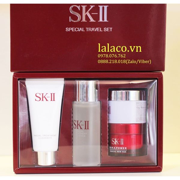 BỘ SẢN PHẨM TRAVEL KIT 4 MÓN MINI SKII - Hàng Nhật Nội địa
