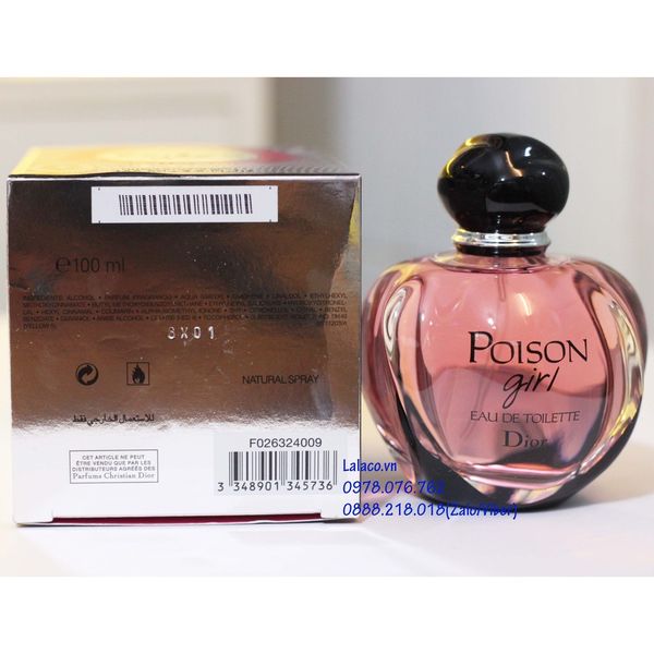 [50ml/ 100ml] Nước hoa Dior Poison Girl