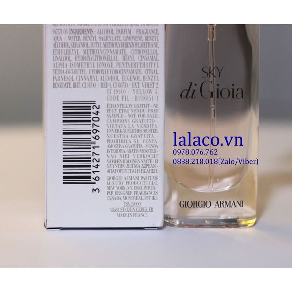 Nước hoa Sky di Gioia 10ml