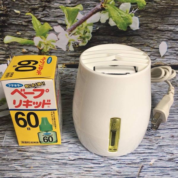 Máy đuổi muỗi Nhật Bản - set 2 lọ tinh dầu đuổi muỗi Nhật Bản