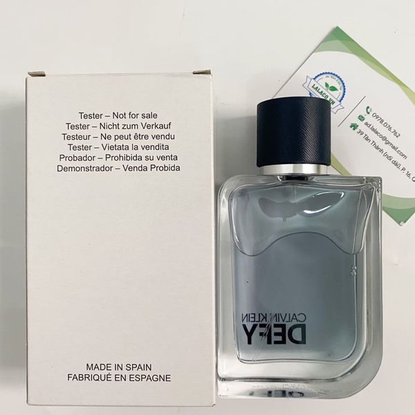 [Tester] Nước Hoa Nam Calvin Klein Defy For Men EDT 100ml