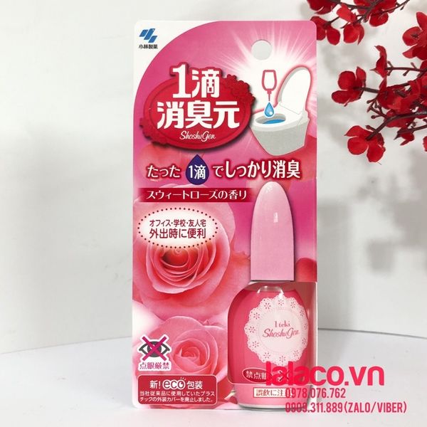 Nước nhỏ thơm bồn cầu Kobayashi Shoshugen 20ml Nội Địa Nhật Bản