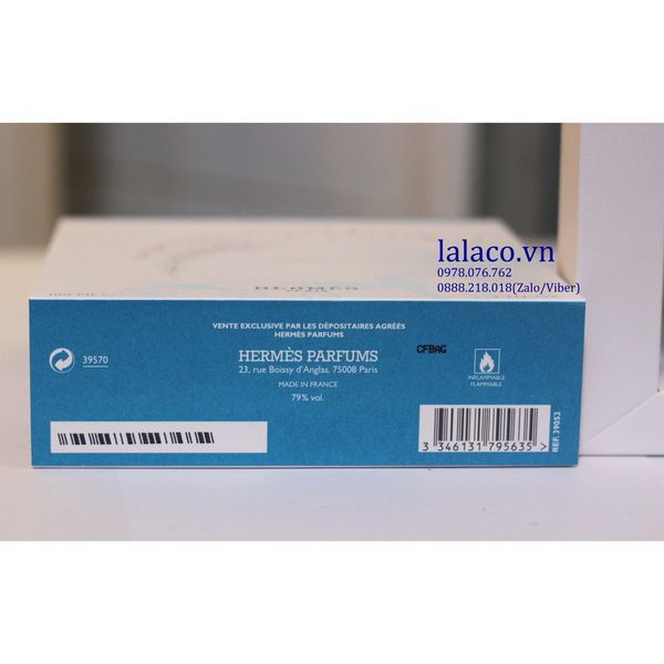 Nước hoa Hermes Eau Des Merveilles Bleue EDT 100ml