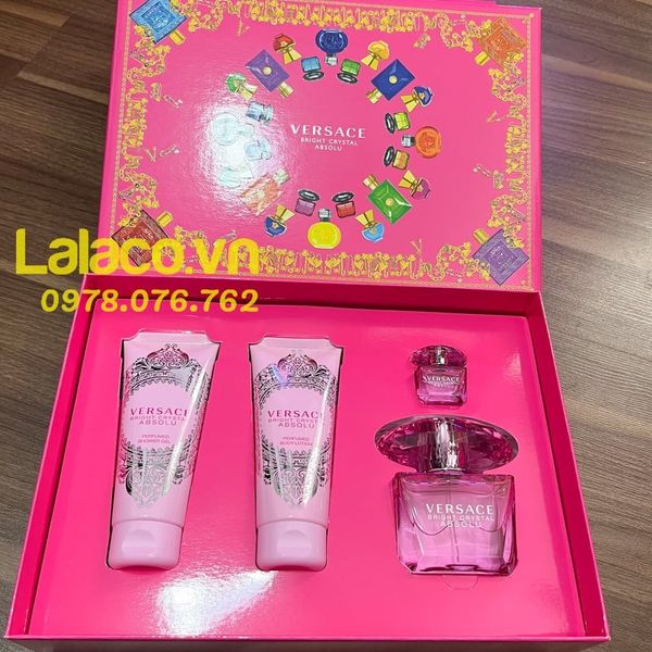 Bộ nước hoa Nữ - Gift Set Versace Bright Crystal Absolu EDP
