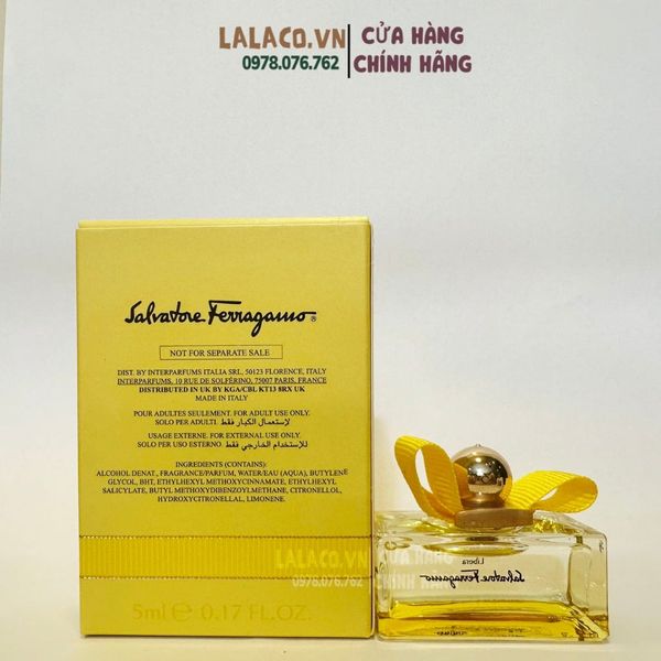 [Mini] Salvatore Ferragamo Signorina Libera EDP 5ml;  Nhẹ nhàng, Nữ tính, Thanh lịch
