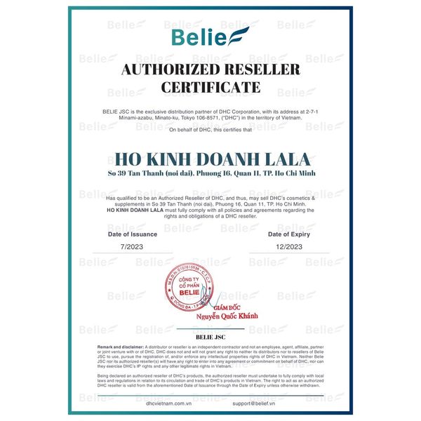 Viên uống Bổ sung Kẽm DHC Zinc Nhật Bản