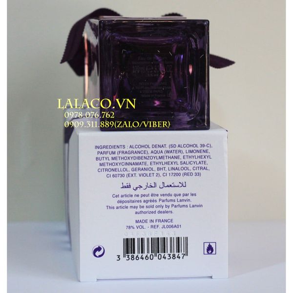 Nước Hoa Nữ Jeanne Lanvin Couture 100ml