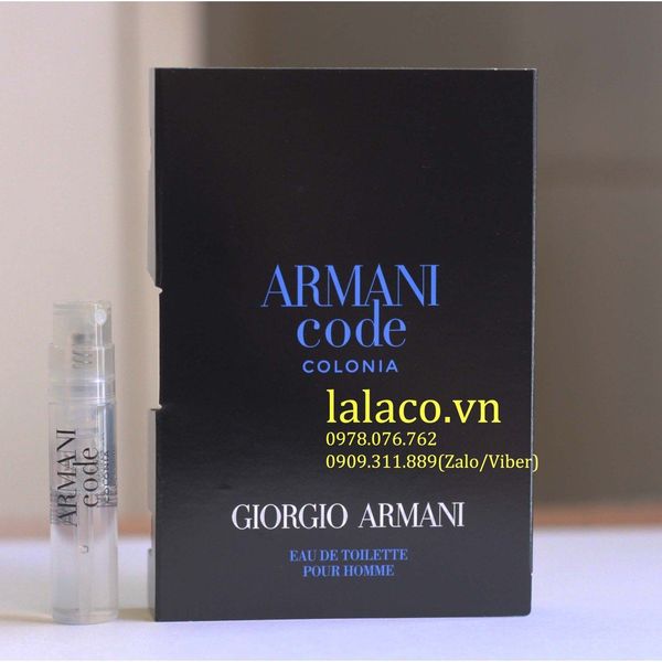 Nước hoa Vial Armani Code Colonia 1.2ml