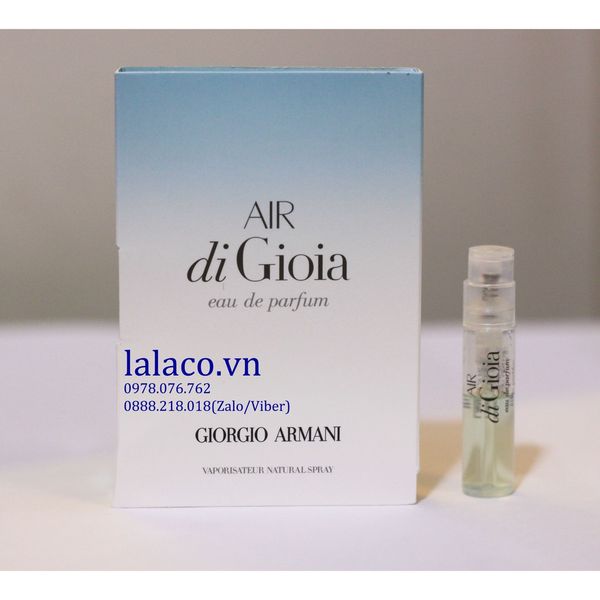 Nước hoa Vial Air Di Gioia 1.2ml