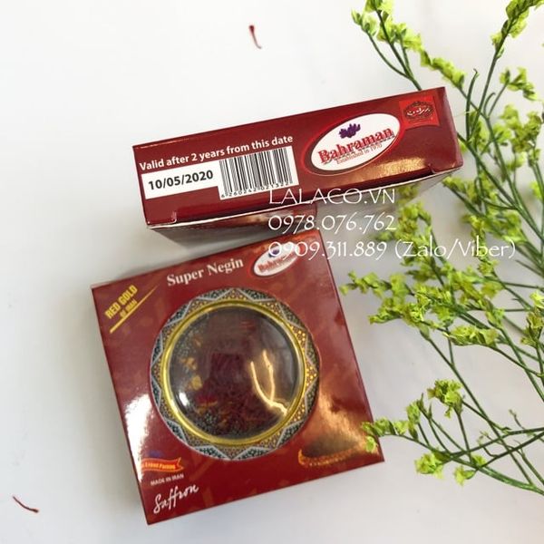 Nhụy hoa nghệ tây Saffron Red Gold Iran Bahraman