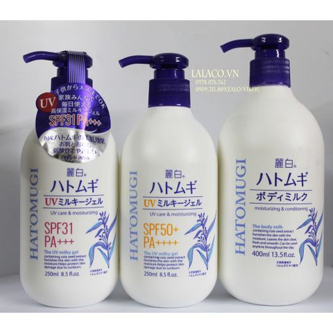 Sữa Dưỡng Thể Chống Nắng Hatomugi 250ml