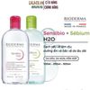 Nước tẩy trang Bioderma cho da dầu mụn, nhạy cảm - Bioderma Sensibio + Sebium H2O 500ml