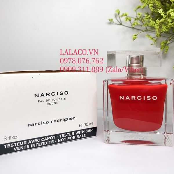 [Tester] Nước hoa Nữ Narciso Rodriguez Rouge Eau de Toilette 90ml
