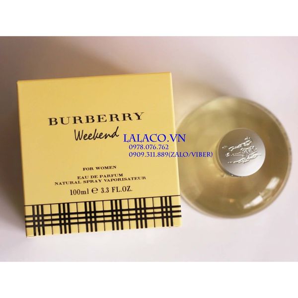 Nước hoa Nữ Burberry Weekend EDP 100ml; mang đến nguồn cảm xúc nồng nàn, nữ tính
