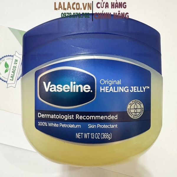Sáp dưỡng ẩm Vaseline Pure Petroleum Jelly 49gr, 368gr, 450ml - dưỡng da, mềm da, chống nứt nẻ