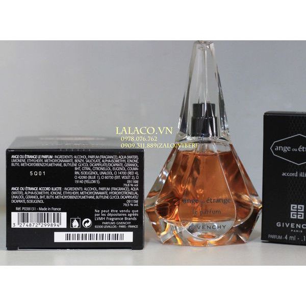Bộ Nước hoa nữ Givenchy Ange ou Demon Le Parfum & Accord Illicite 2015