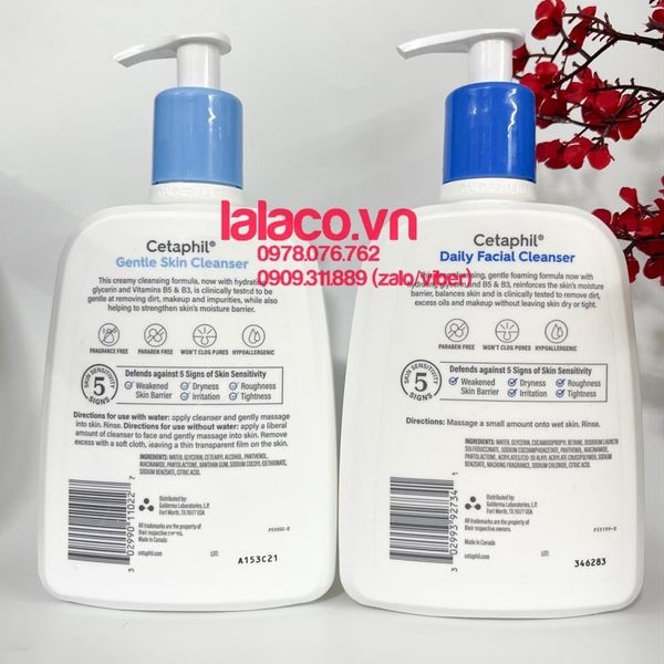Sữa rửa mặt Cetaphil - Hàng nội địa Canada