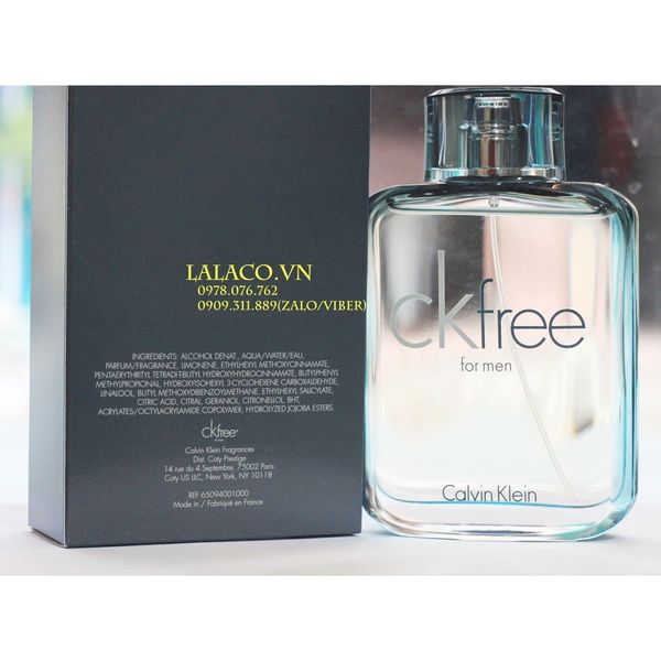 Nước Hoa Nam Calvin Klein CK Free 100ml