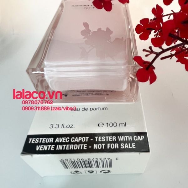 Nước hoa nữ Tester Narciso Rodriguez For Her EDP 100ml
