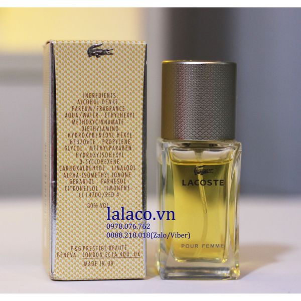 Nước Hoa mini Lacoste Pour Femme 15ml