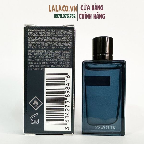 [mini] Nước hoa Nam        7.5ml; mùi hương nam tính, gợi cảm