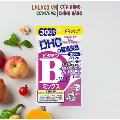 Viên Uống Vitamin B Tổng Hợp DHC Vitamin B Mix 30 Ngày Và 90 Ngày