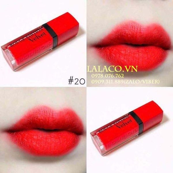 Son #20 Bourjois Rouge Edition Velvet - Made in France